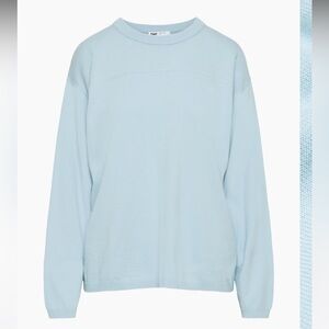 NWT Aritzia light blue TNA sweater